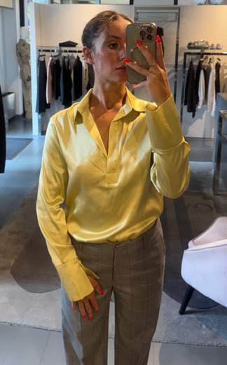 Camicia Polo in Raso Stretch Kartika