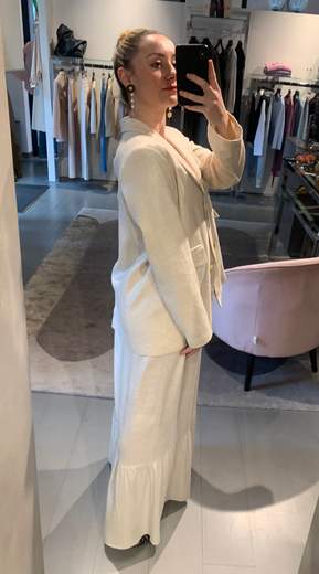 Giacca Over Dorata Contr'ora