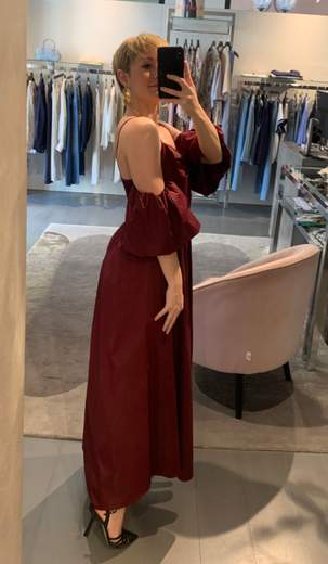 Vestito Sottoveste Con Maniche A Sbuffo InfinitoC