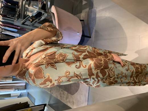 Spolverino Stampa Floreale Kartika