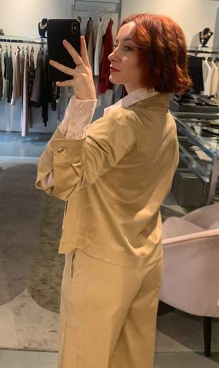 Giubbotto In Fintapelle Scamosciata Kartika