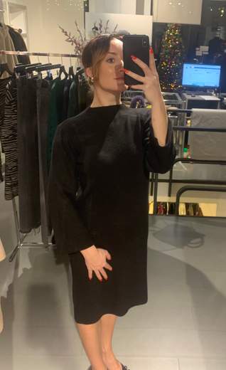 Abito Maglia Con Maniche Girate Duda