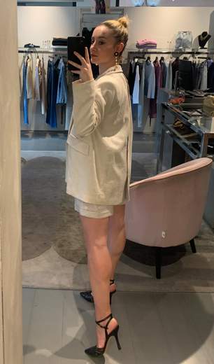 Giacca Over Dorata Contr'ora