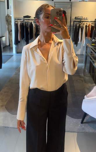 Camicia Crop Seta Kartika