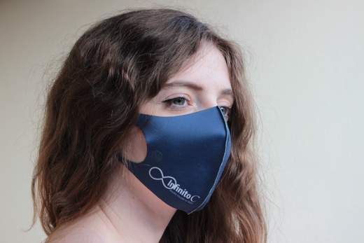 RIVA TRICOT MASCHERINA CON LOGO