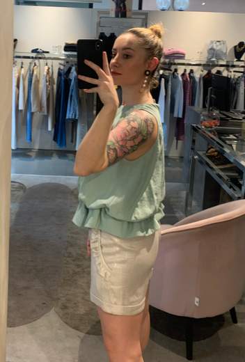 Camicia Senza Maniche Rimborsata Contr'ora