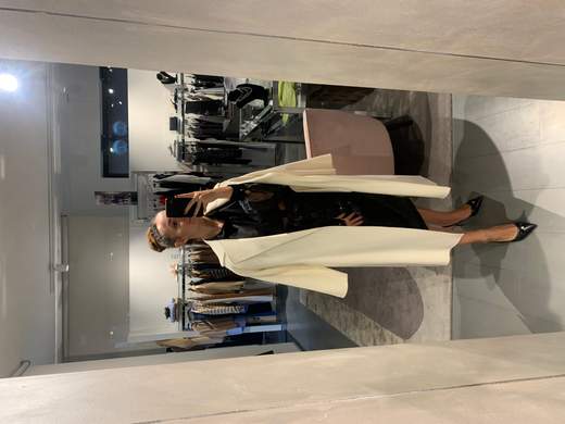 Cappotto Modello Vestaglia Veronique Roses