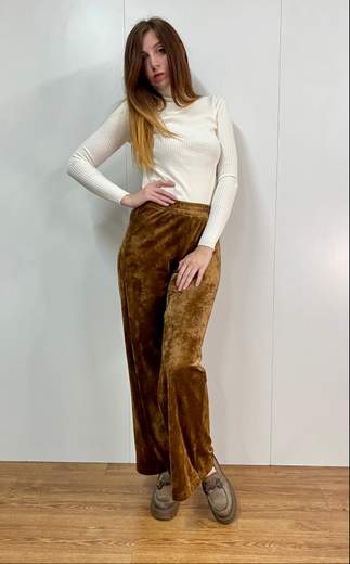 Pantalone Velluto Largo Kartika