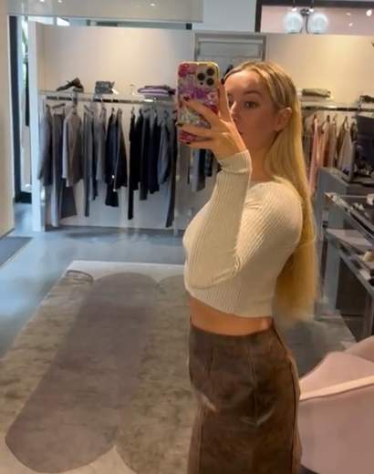 Maglia Crop Top In Lurex Kiki Six