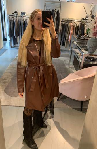 Trench Ecopelle Giorgia Plus