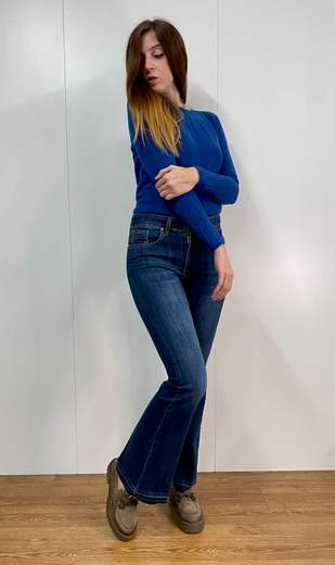 Maglia Con Trecce Riva Tricot