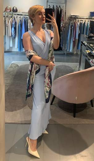 Abito Fluido Con Fibbia LVL