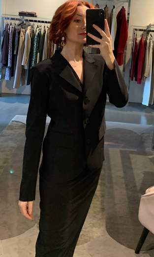 Giacca Corta Avvitata Veronique Roses