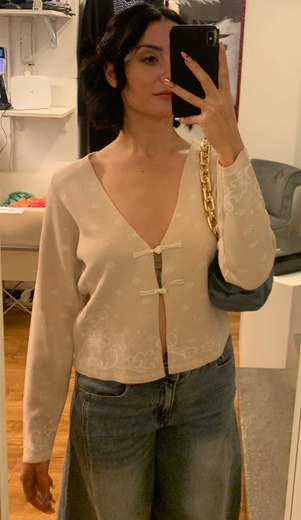 Cardigan Con Alamari Maryley