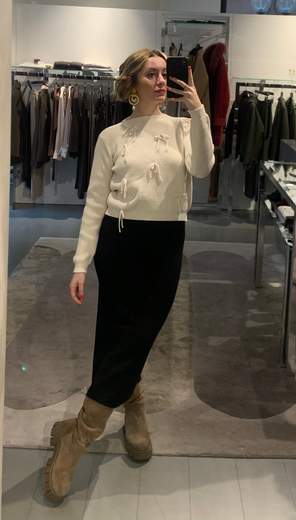 Maglia Con Fiocchetti Duda