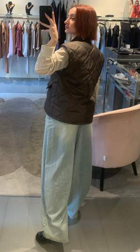 Jeans Balloon Lavaggio Al Tea Kartika