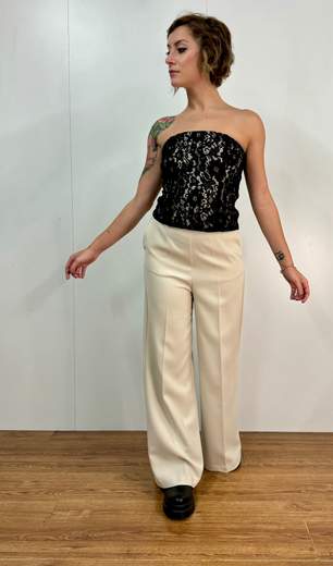 Top Bustier In Pizzo Kartika