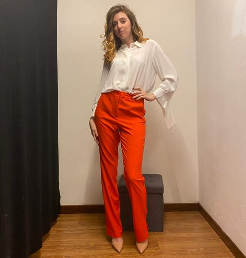 Pantalone Spacco Laterale So Allure