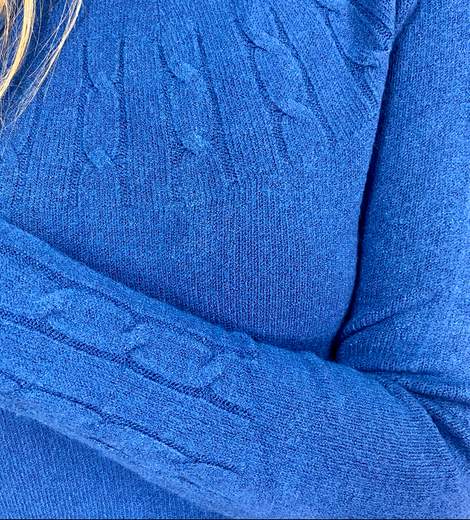 Maglia Con Trecce Riva Tricot