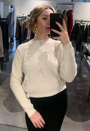 Maglia Con Fiocchetti Duda