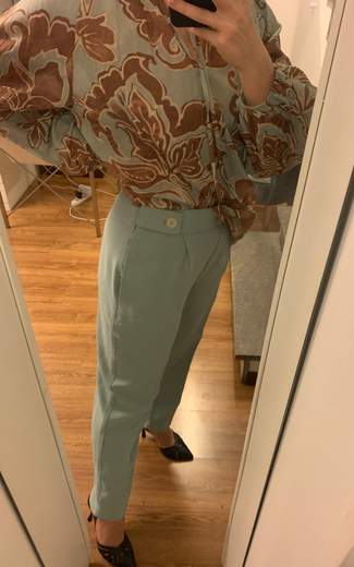 Pantaloni Viscosa A Sigaretta Kartika