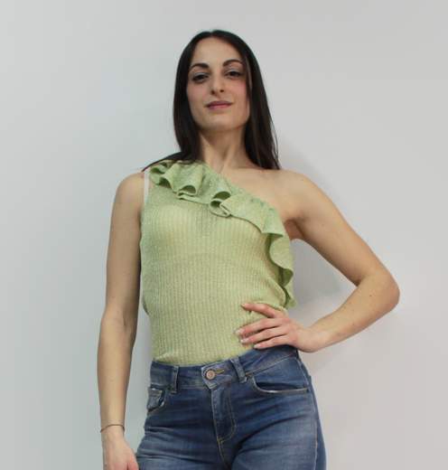 Top Monospalla In Lurex Level Vibes Level