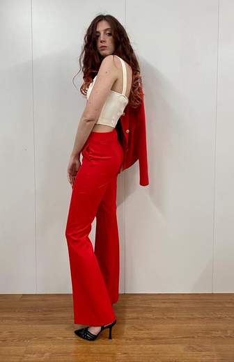 Crop Top Tessuto Tecnico Kartika