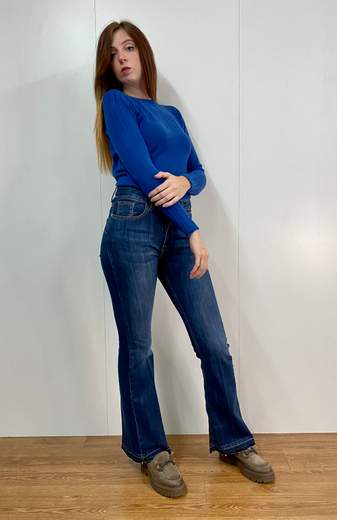 Maglia Con Trecce Riva Tricot