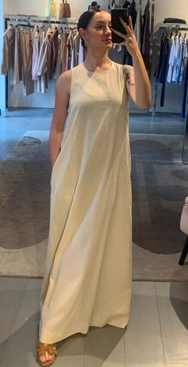 Abito Lungo Con Devoré Kartika