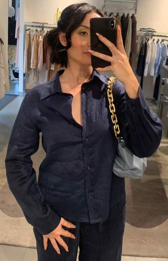 Camicia Classica Lino Riva Tricot