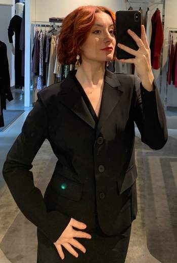 Giacca Corta Avvitata Veronique Roses