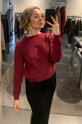 Maglia Con Fiocchetti Duda