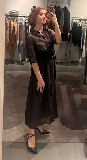 Abito Chemiser Mussola Giorgia Plus