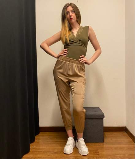 Canotta Scollo V Koralline