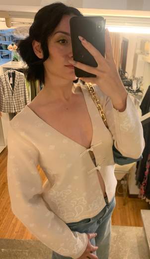 Cardigan Con Alamari Maryley