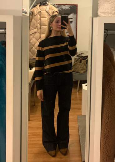 Jeans Largo Con Orlo Alto Kartika