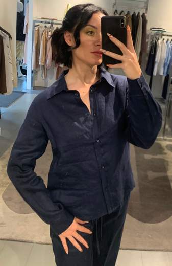 Camicia Classica Lino Riva Tricot