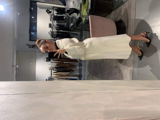 Cappotto Modello Vestaglia Veronique Roses