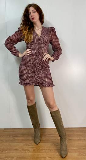 Abito Pied De Poule The Lulù