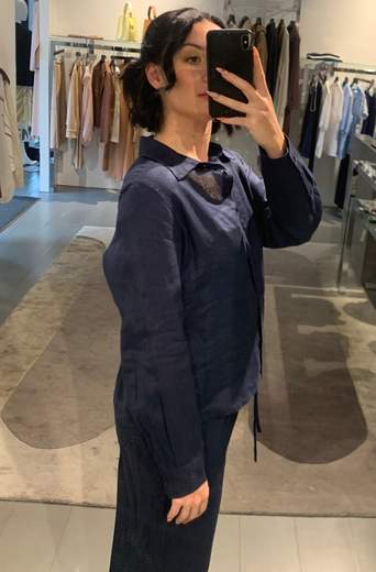 Camicia Classica Lino Riva Tricot