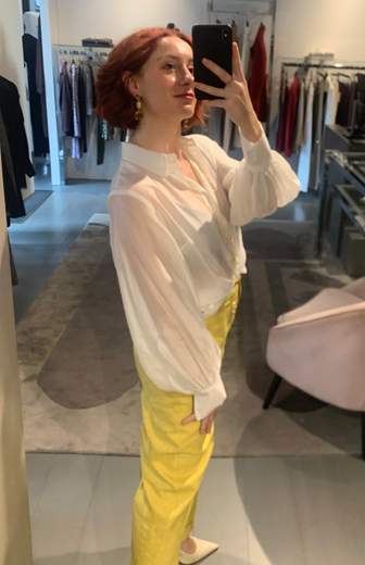 Camicia Voile Lyocell Maniche Ampie Kartika