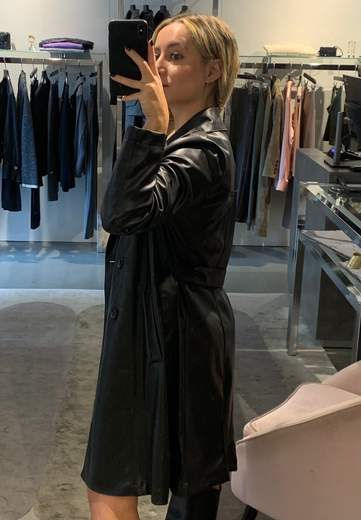 Trench Ecopelle Giorgia Plus