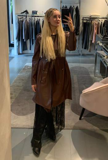 Trench Ecopelle Giorgia Plus