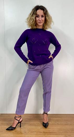 Pantalone In Velluto Kartika