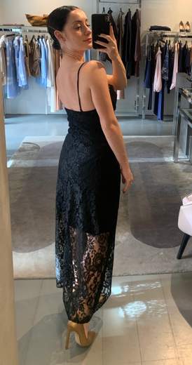 Abito In Pizzo Con Body Kiki Six
