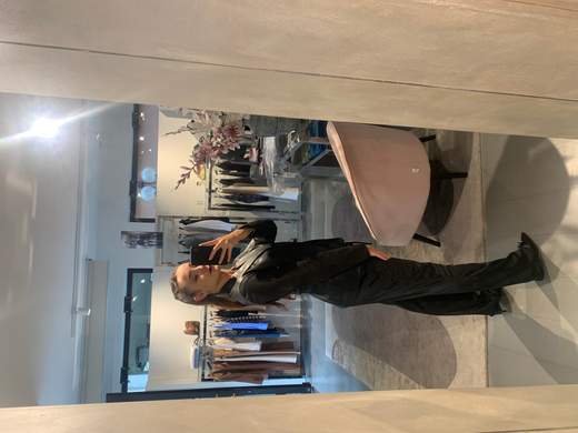 Pantaloni Velluto Nero La Kore