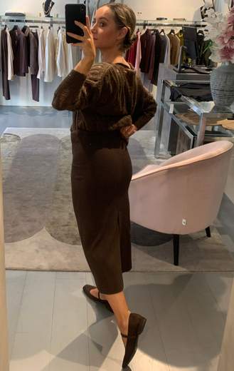 Gonna A Tubino Spigata Kartika