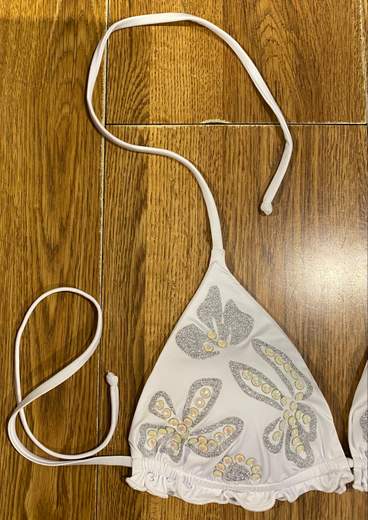 Bikini Fiore Con Applicazione Coppa Free Beach