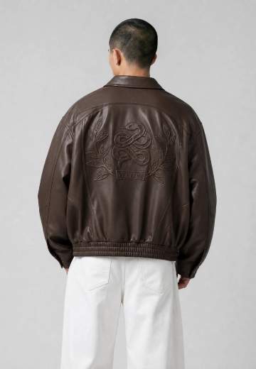 VERTERE BERLIN MERCY FAUX LEATHER JACKET