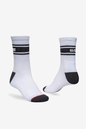 GLOBE CALZE TRIPLE STRIPE CREW SOCK 5 PA